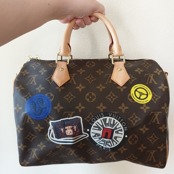 LOUIS VUITTON2016 Monogram World Tour Speedy Ban - Picture 3 of 6